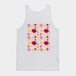 floral pattern Tank Top